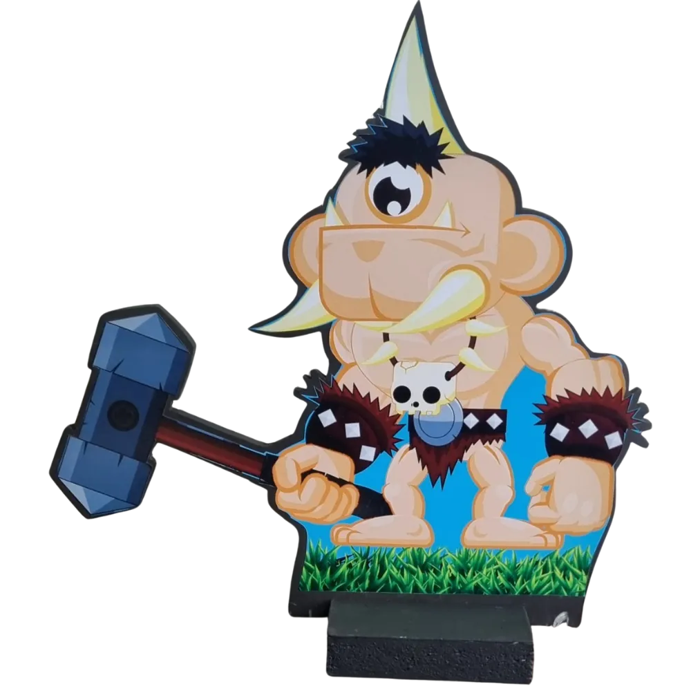 S1914.7 NEXT LEVEL - One Eyed Viking Cut-out - 40cm High