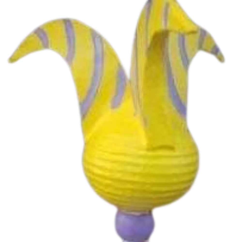 S1146 Carnival Ball Yellow & Purple