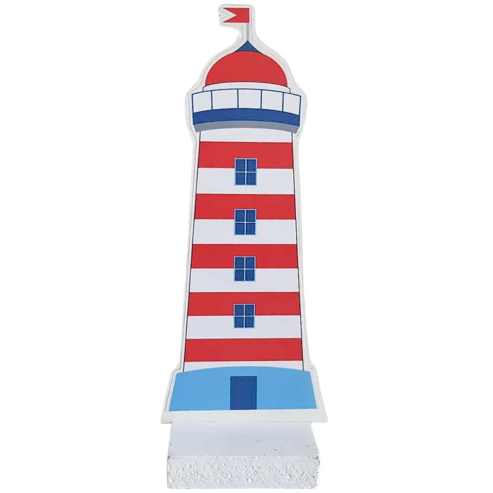 S1721 Lighthouse - Freestanding Double Sided Cut Out