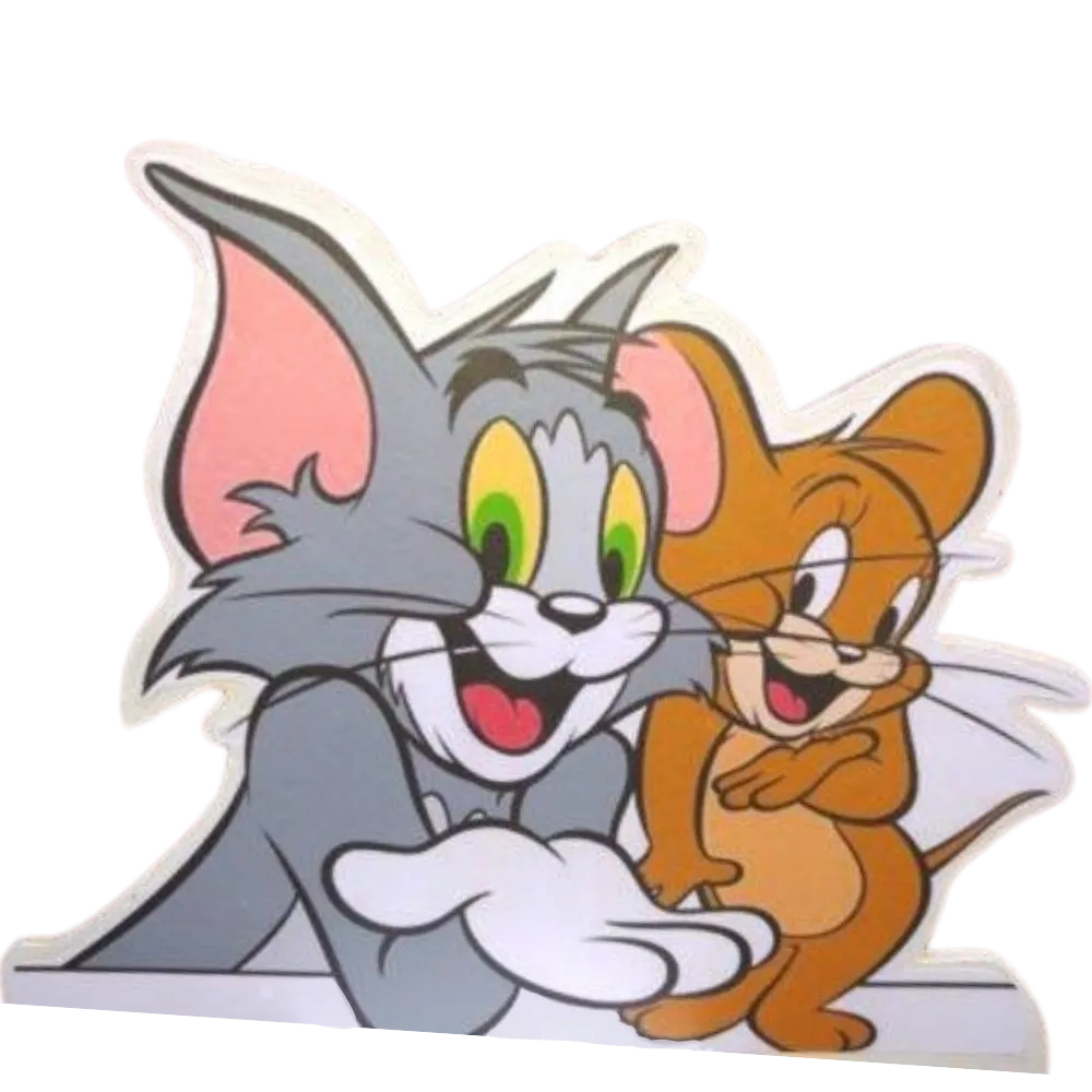 S833 Tom & Jerry Double Sided Cut Out