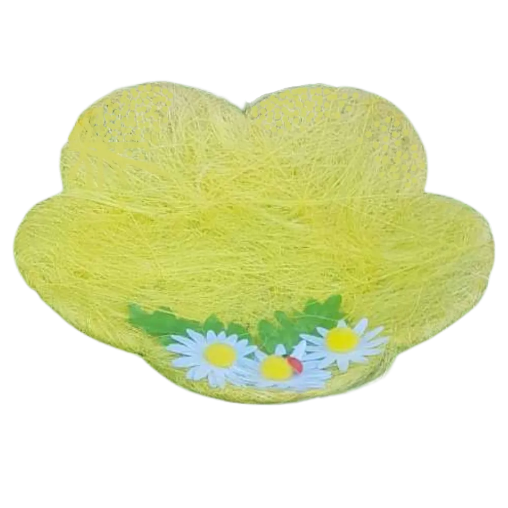 S352 Lime Green Grass Plate