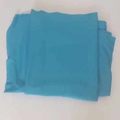 S1154 Turquoise Sea / River Material - Trilobal Draping