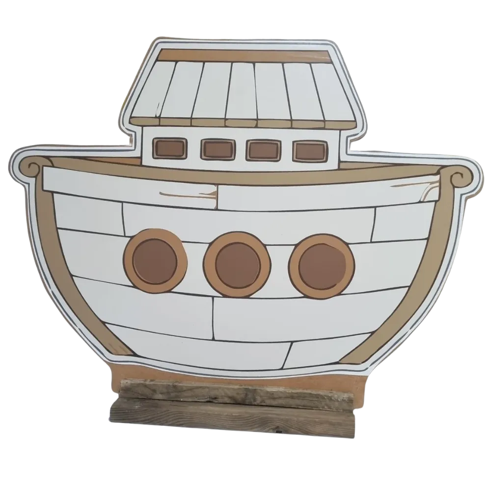 S1928 Noah's Ark Cut-out - 85cm High