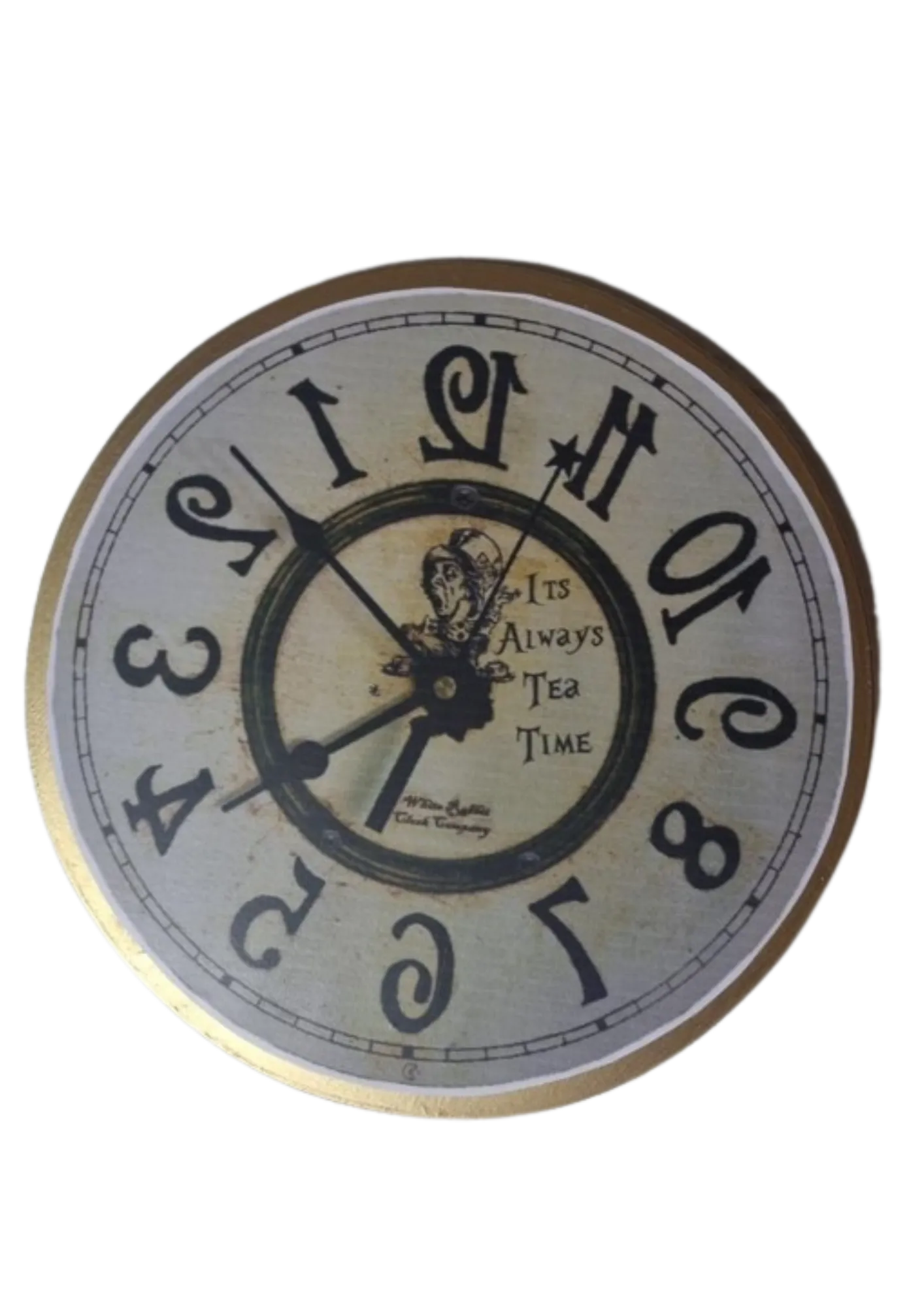 S1799 Clock Underplate - Its Always Tea Time