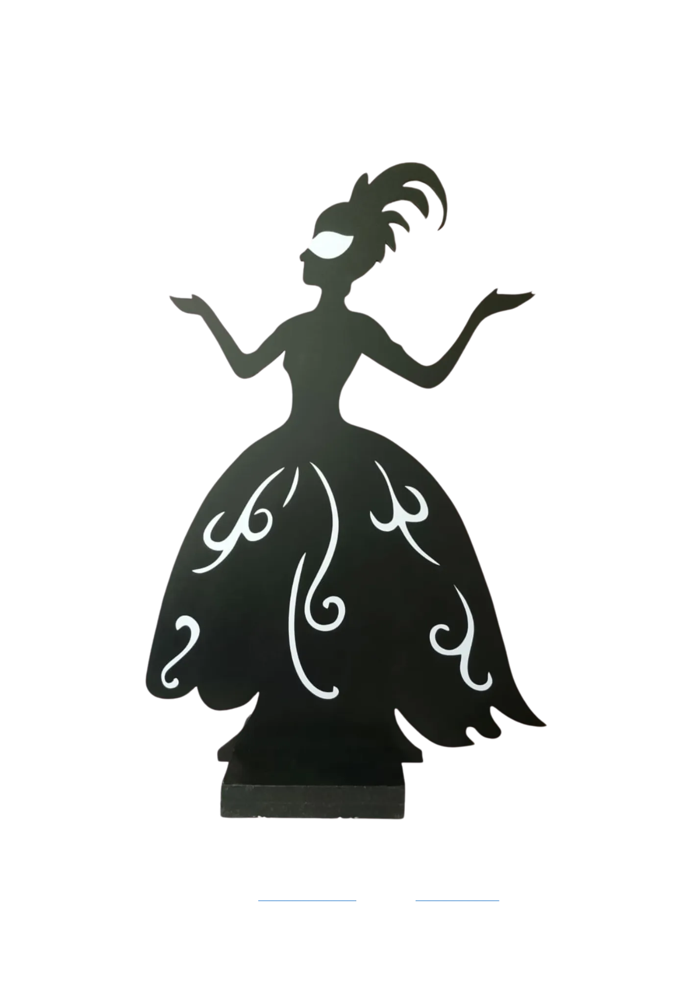 S1994 Masquerade Mademoiselle Silhouette