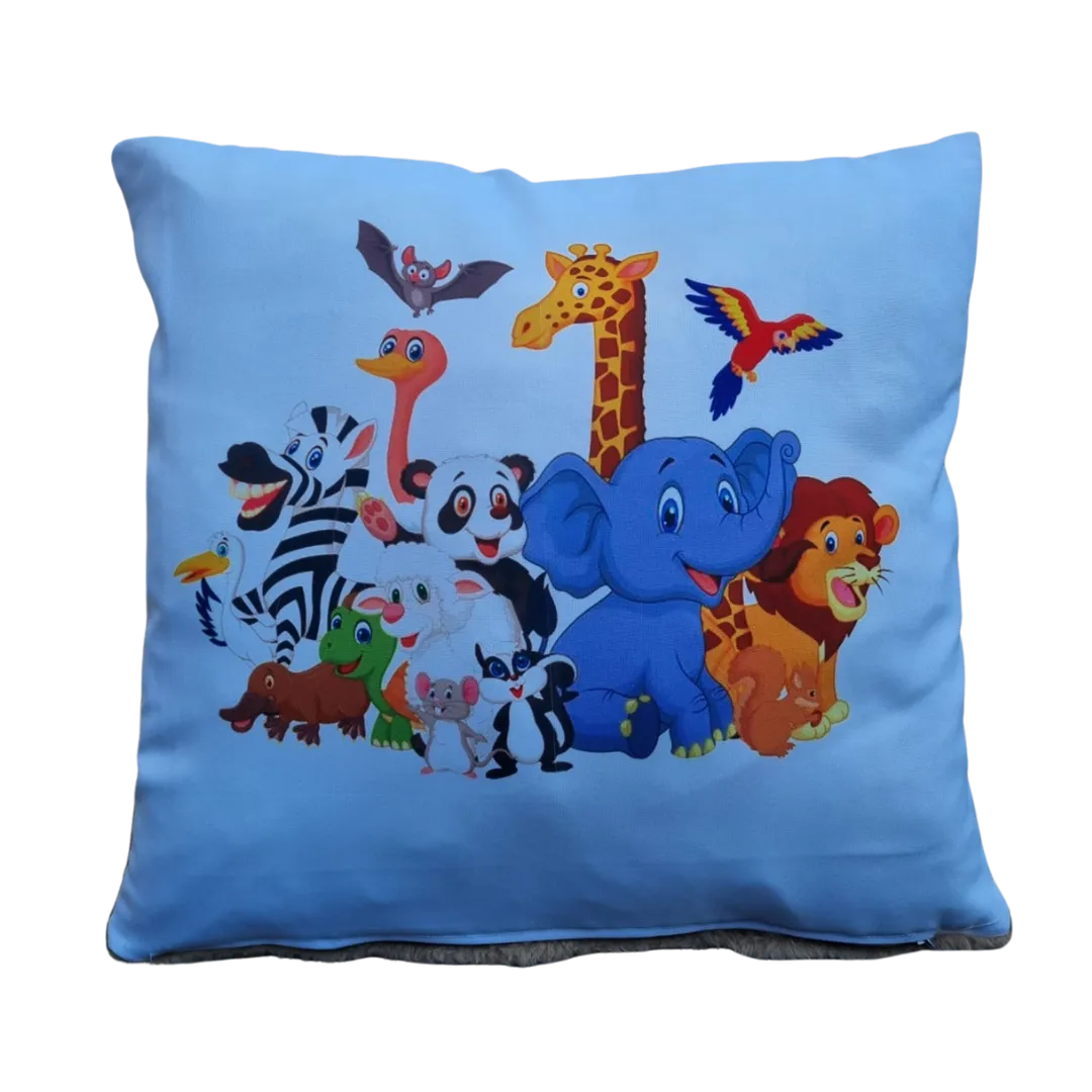 S1781 Safari Pillowcase with Fur / Fluff 