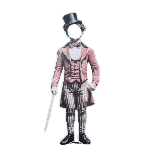 S1956 Vintage Circus, Ringmaster - Photoboard