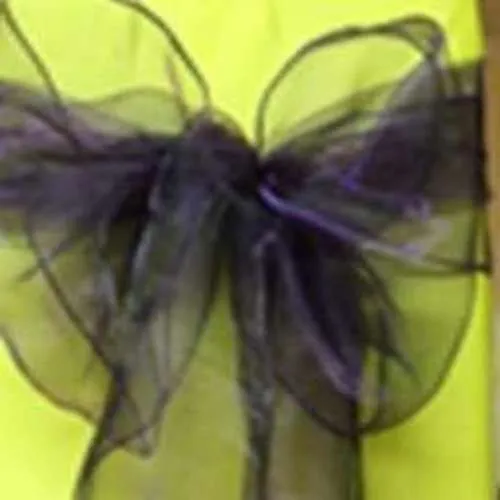 S159 Organza Tieback