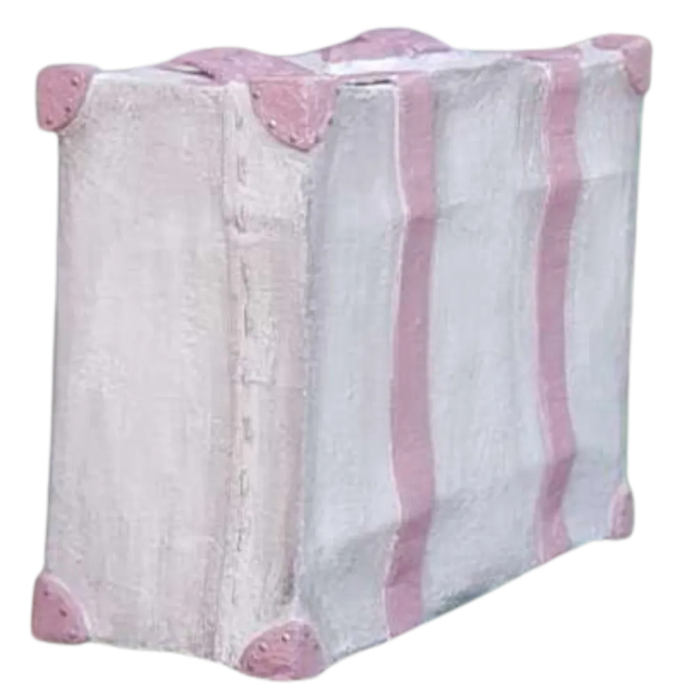 S1526 Oversized Antique Rose Suitcase