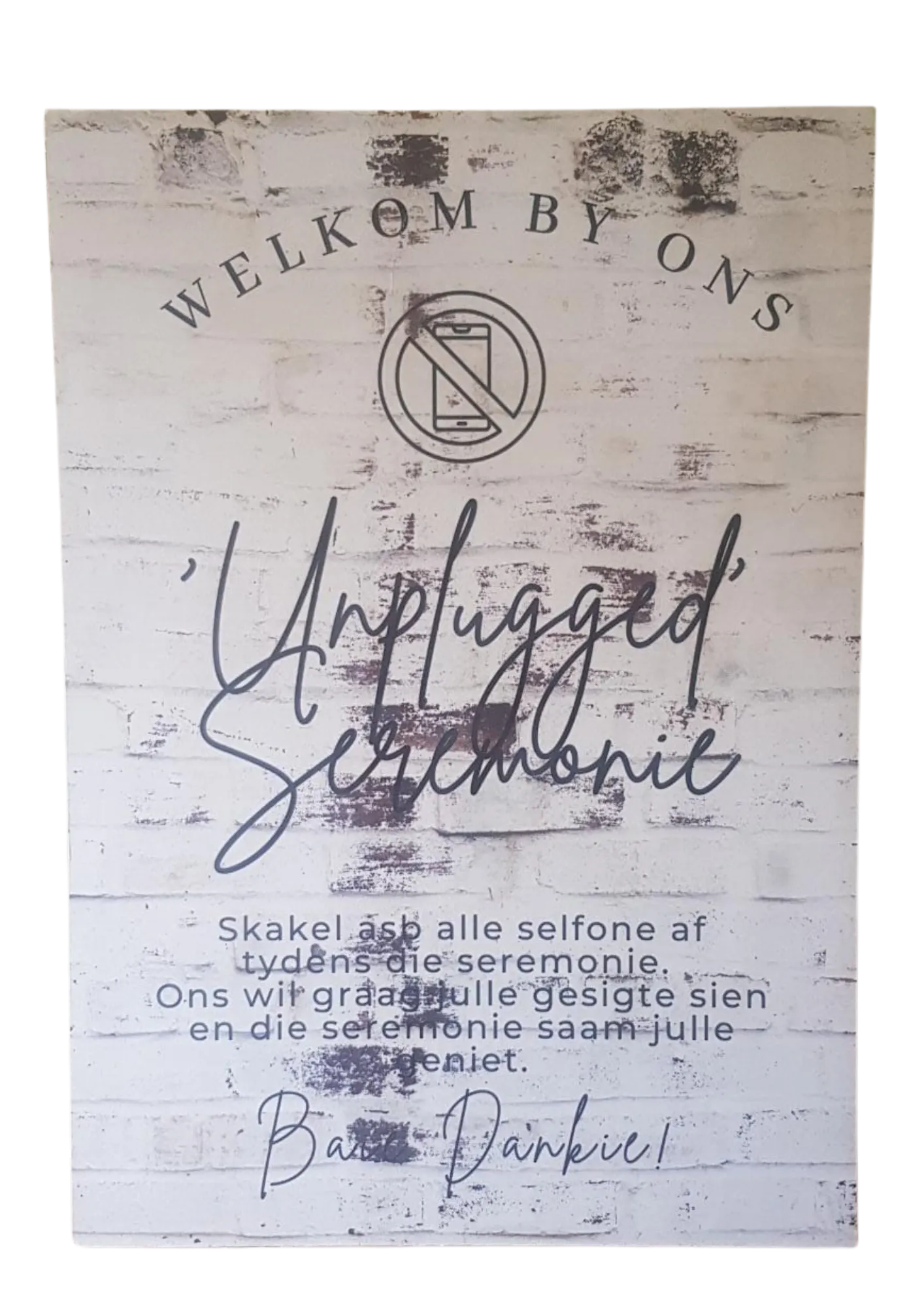 LS10 - 1 Korintiers 13 - Wedding Signs 