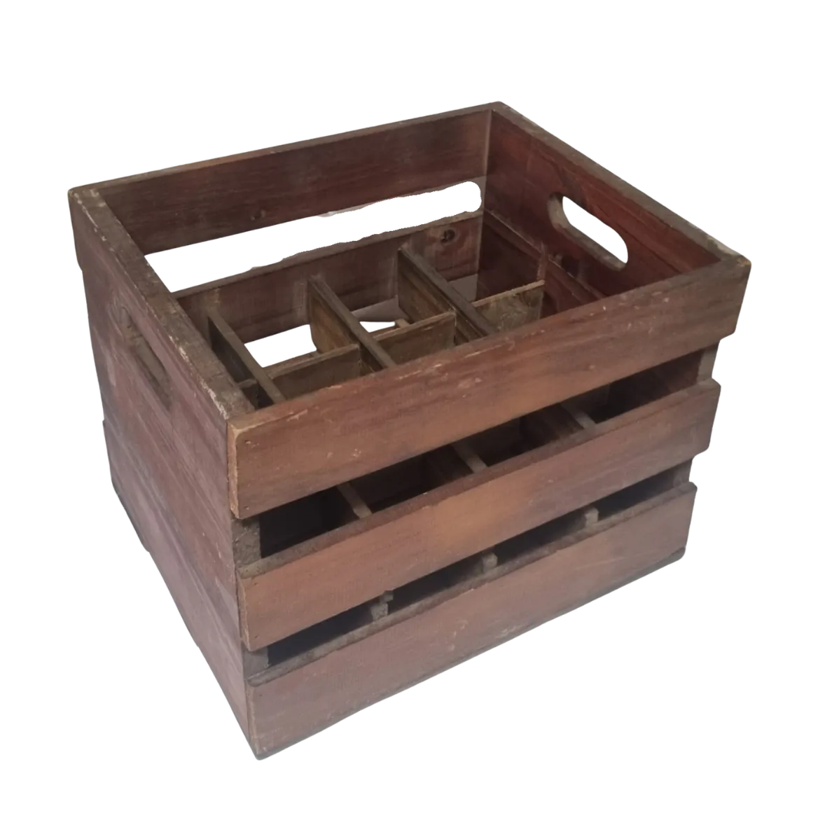 S1159 Wood Wine Crate