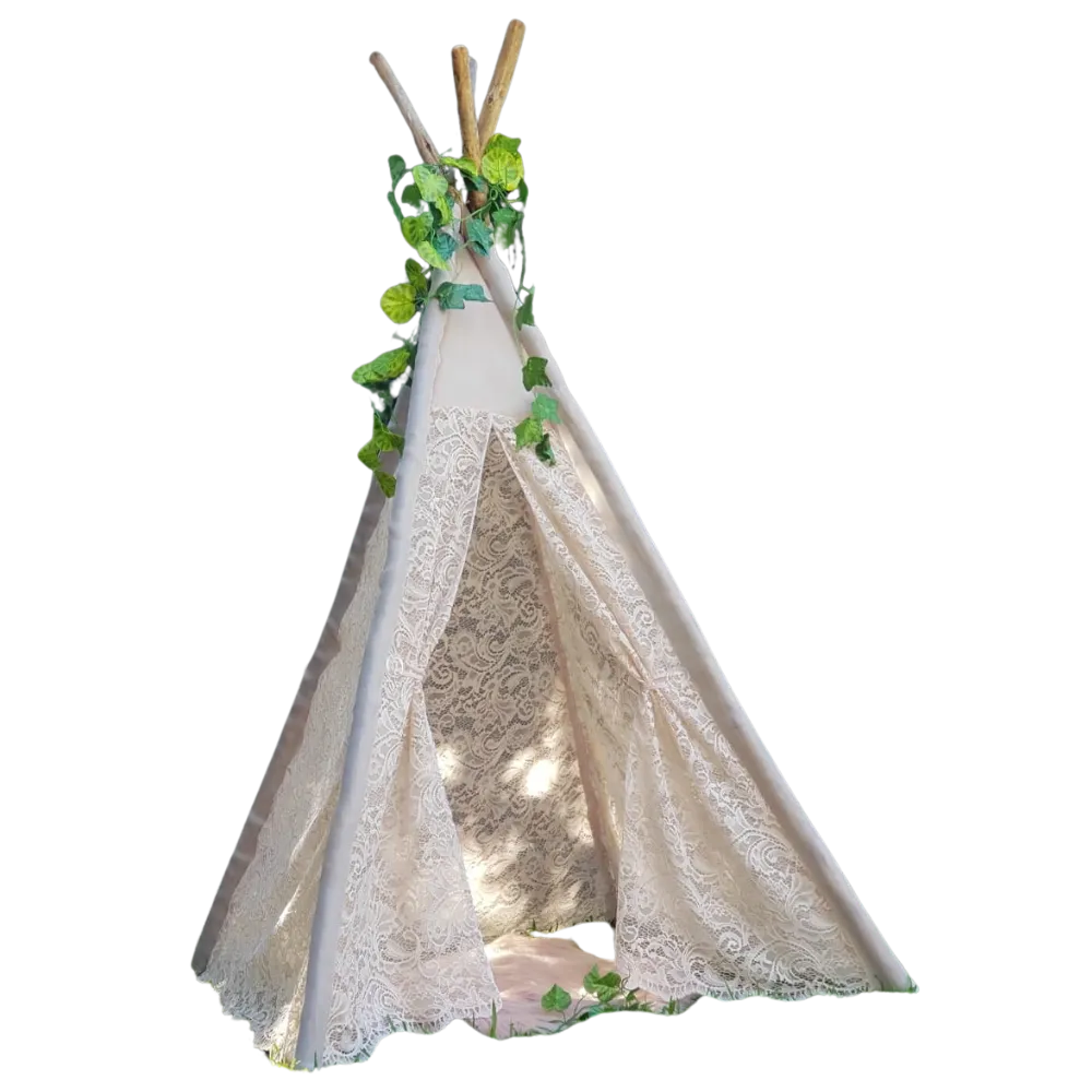 S1365 Lace Teepee Tent