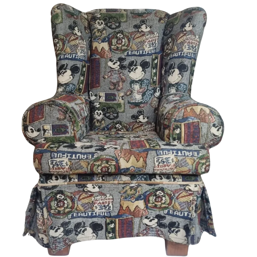 S14 Mickey Mouse Wing Back Chair