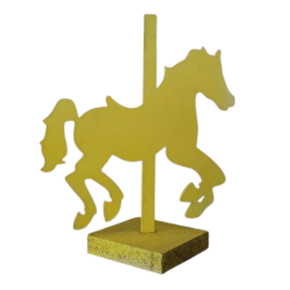 S466 Silhouette Carousel Horse - 40cm High