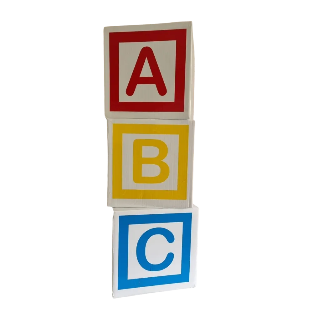 JCP30 ABC Blocks Set of 3
