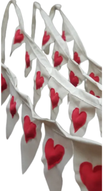 S1580 Bunting - Hearts
