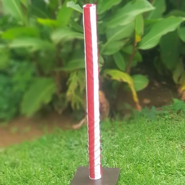 S989 Red & White Balloon Socks