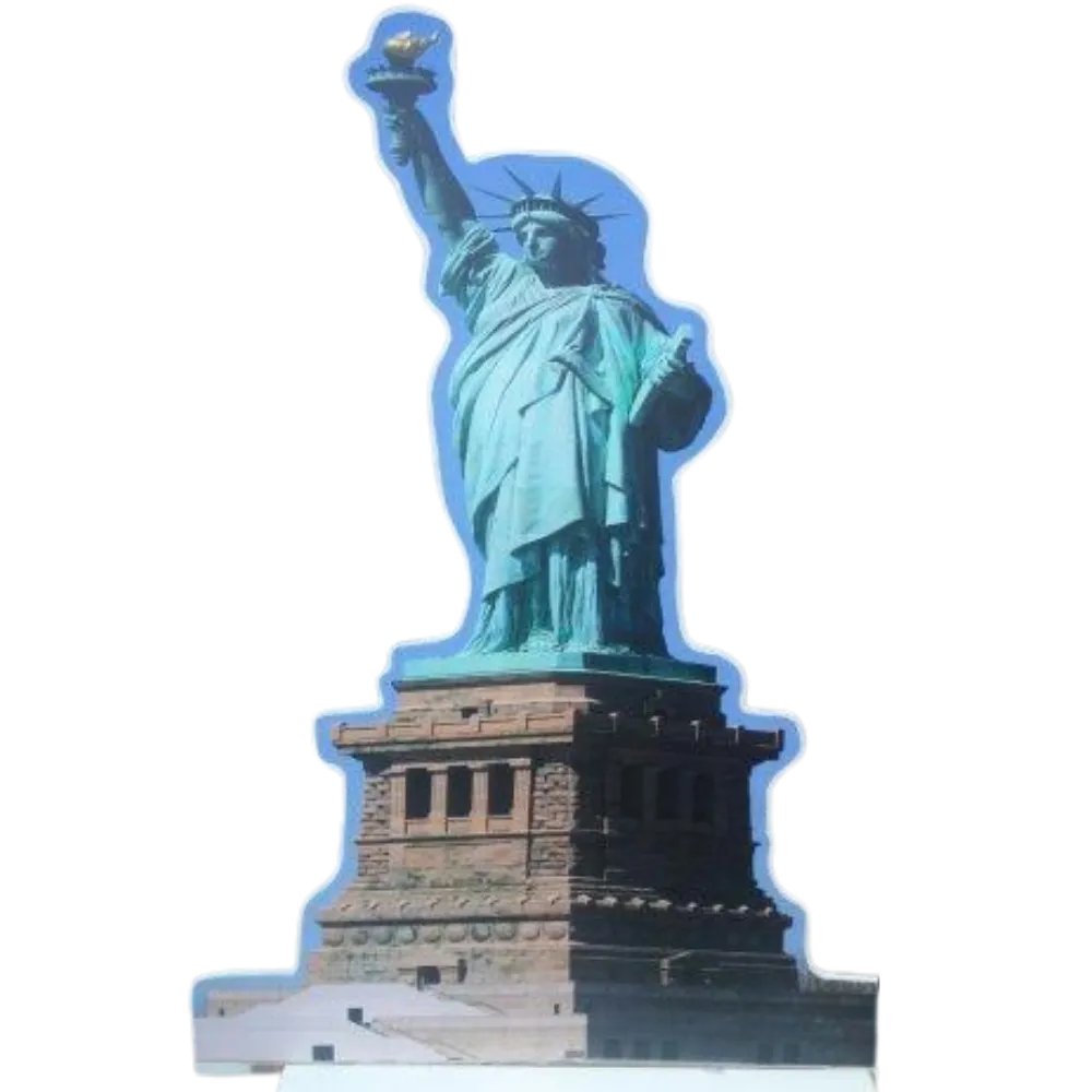 S685 Lady Liberty Cut Out