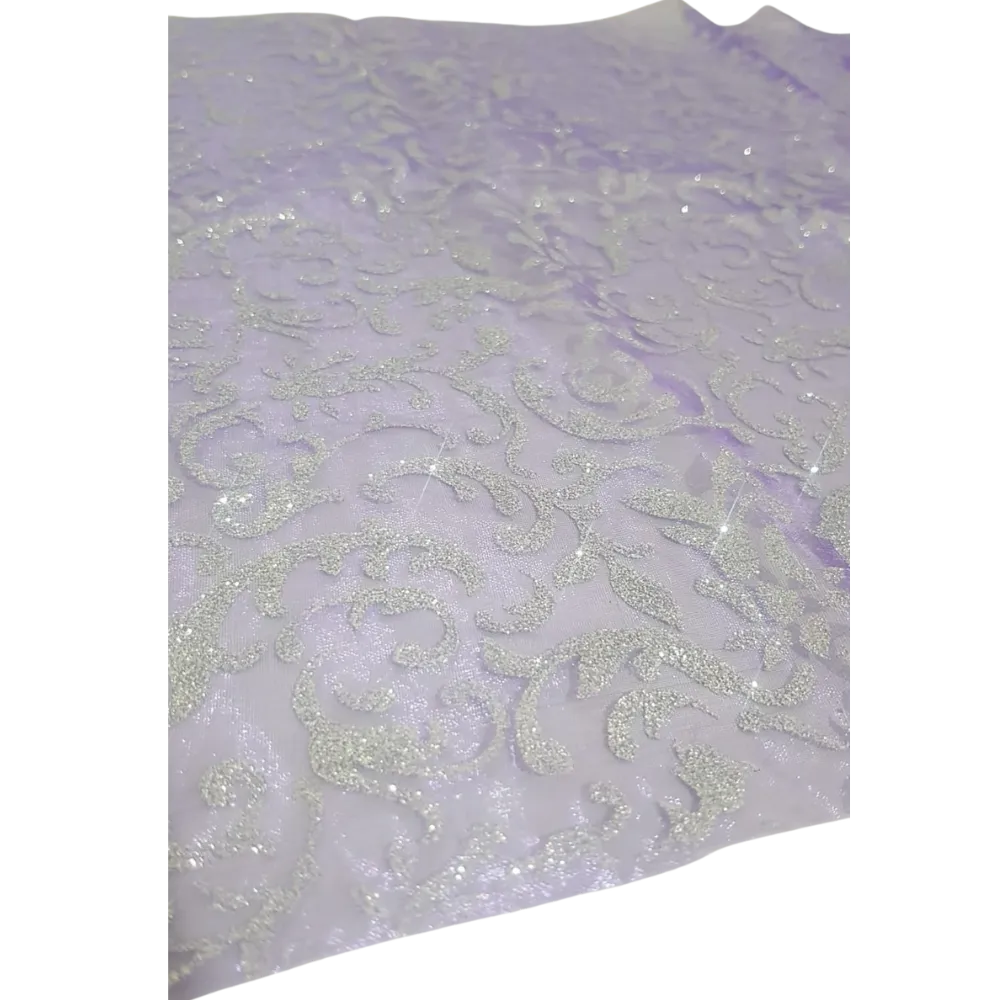 S346 Runner - Purple & Silver Glitter