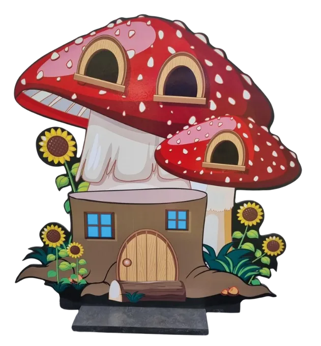 S1836 NEXT LEVEL - Mushroom 3 Cut-out - 1.32m High