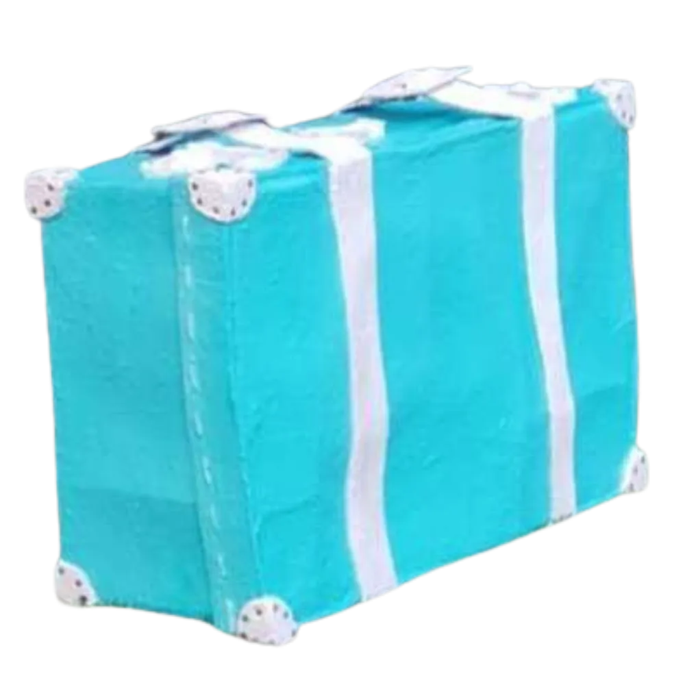 S1527 Oversized Ocean Blue Suitcase