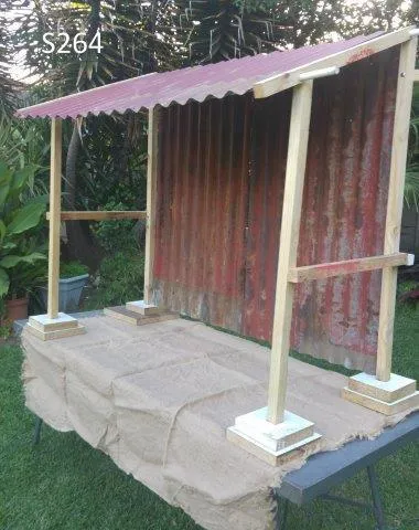 S264 Kiosk - Frame and Shack Sink ONLY