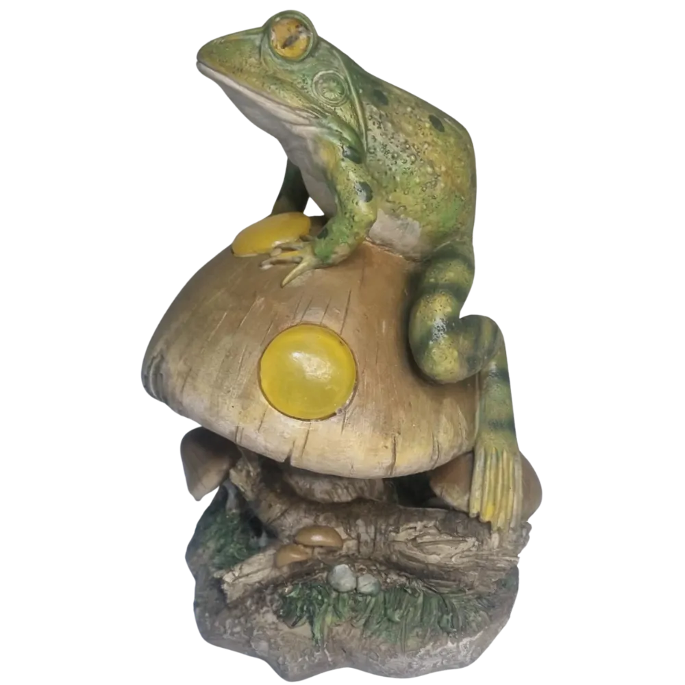 S80 Frog on Mushroom