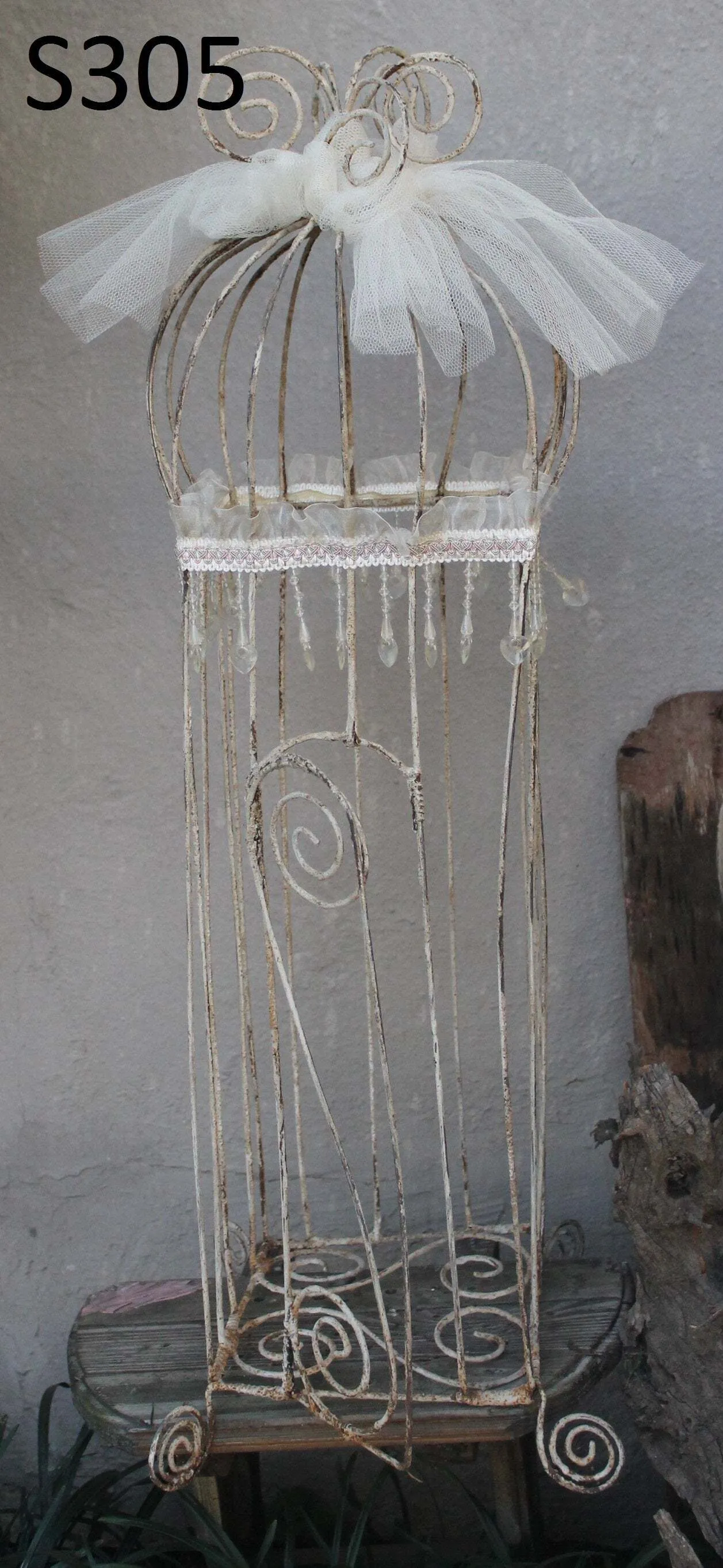 S305 Vintage Cage - 90cm High