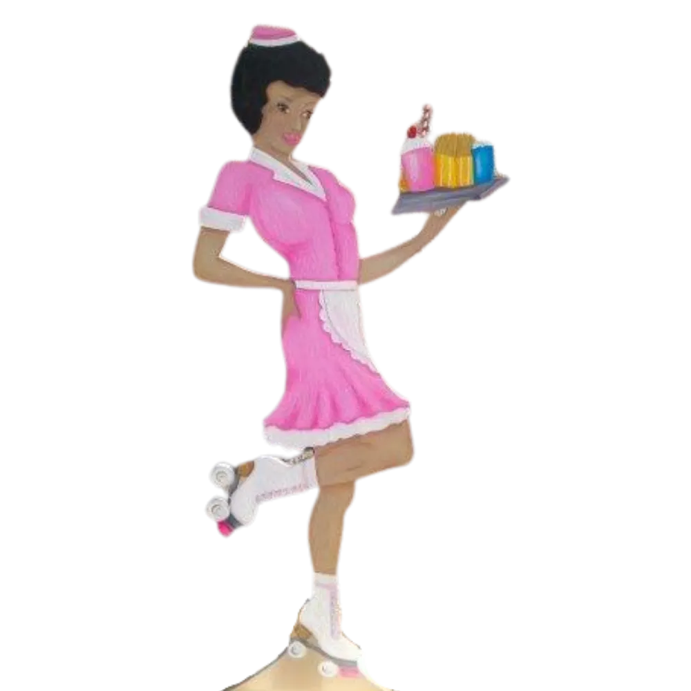 S861 Roller Skate Waitress Cut Out