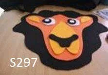 S297 Stump Lion Cushion - 30cm Diameter