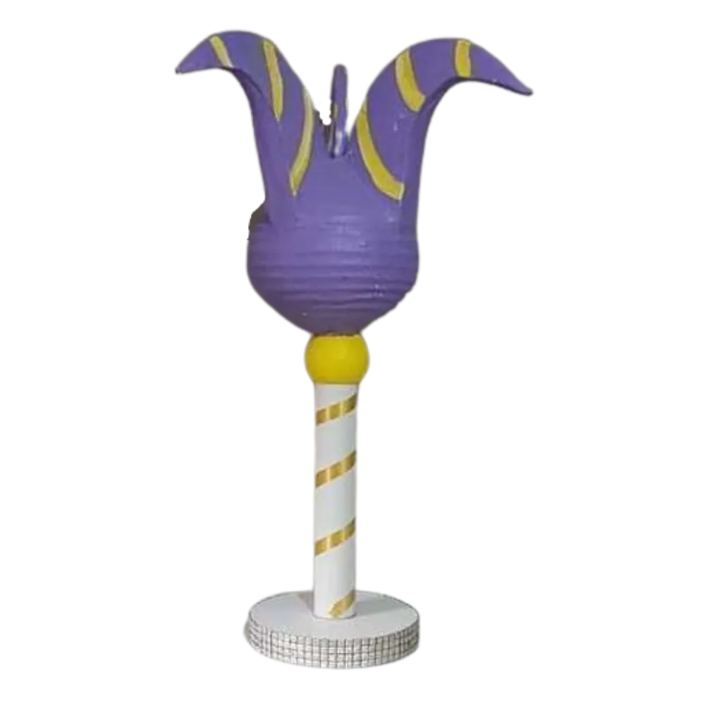 S1140 Carnival Ball - Purple & Yellow