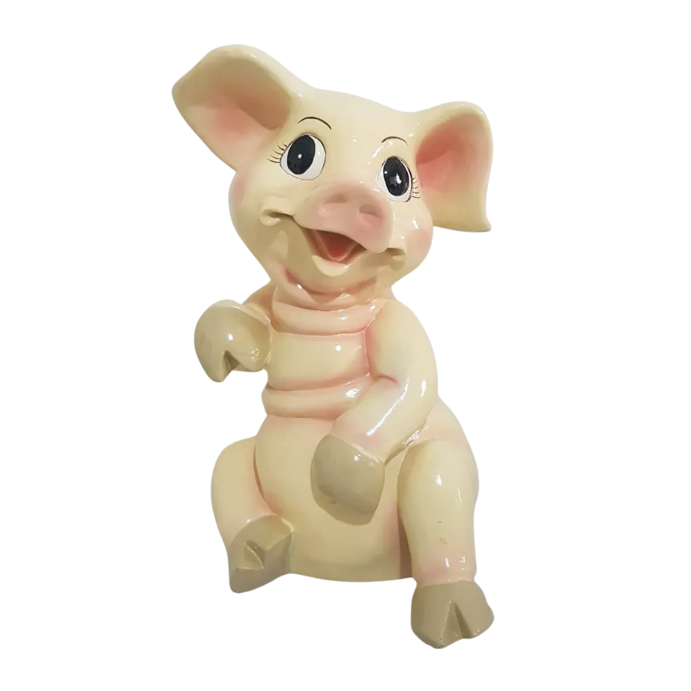 B01 - Small Sitting Pig - 35cm High