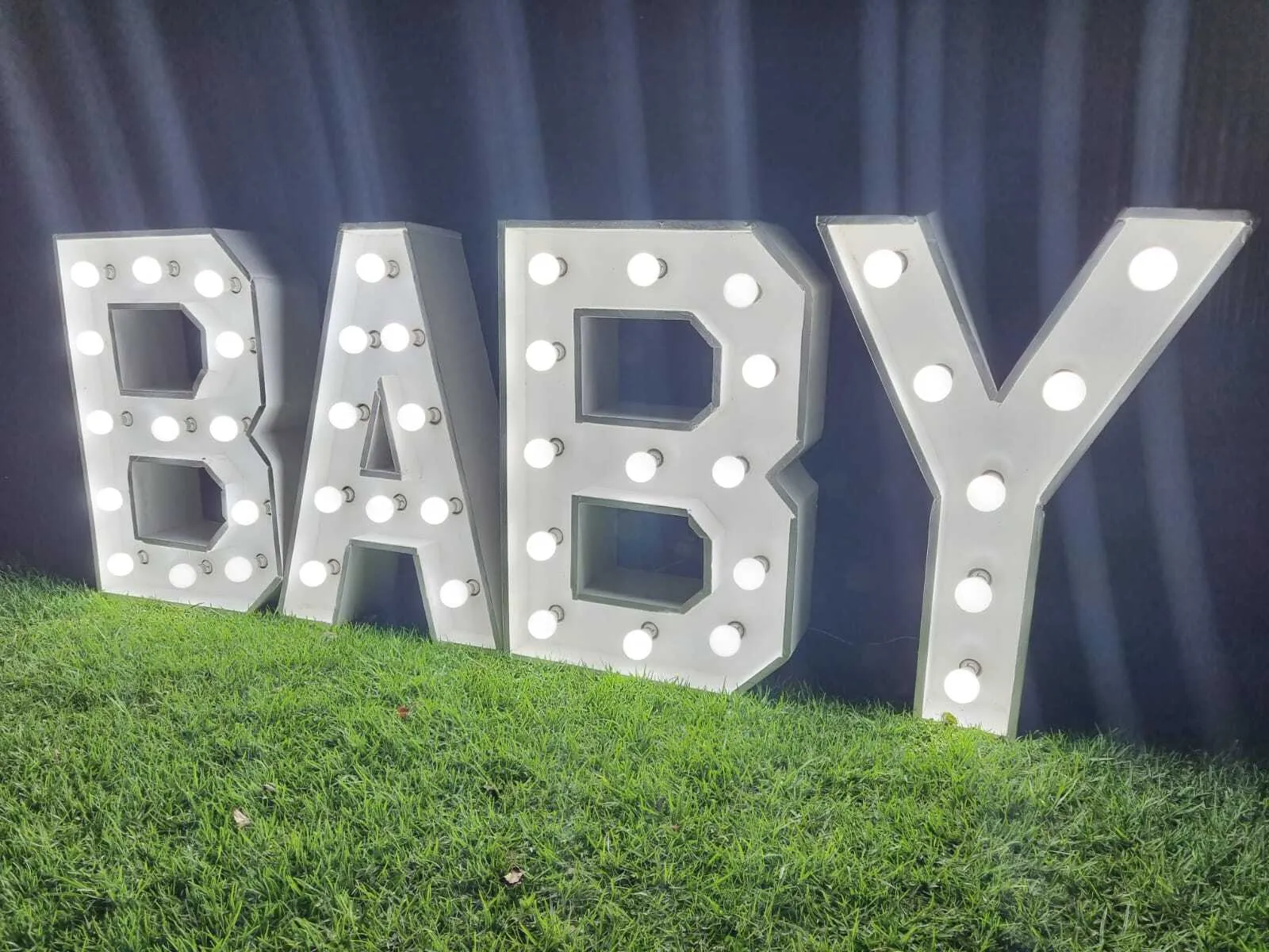BABY Marquee Letters - Package 