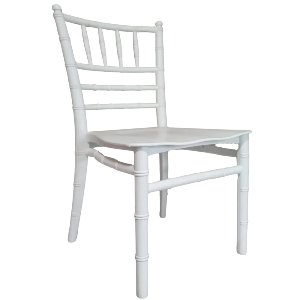 JCP07 Kids White Tiffany Chairs