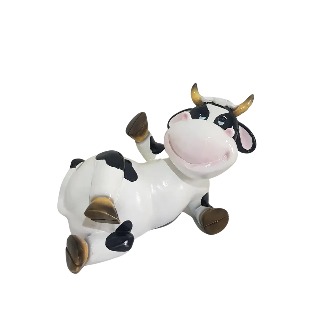 B04 Cow - Laying - 24cm High