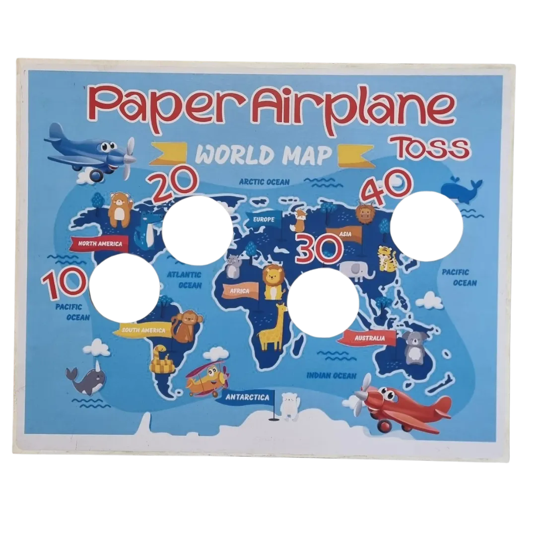 S45 Paper Airplane Toss