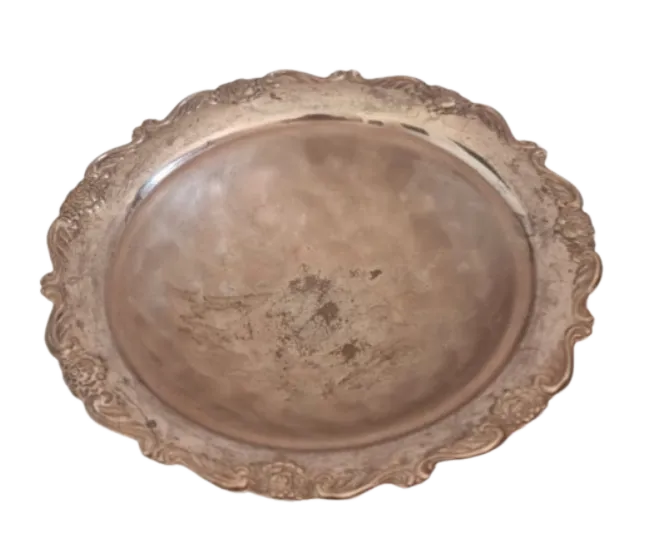 S1806 Silver Bowl - 30cm Diameter