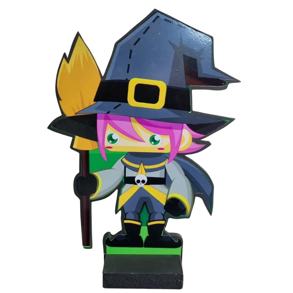 S1914.6 NEXT LEVEL - Witch Cut-out - 40cm High