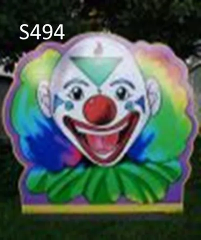 S494 Clown Cut Out