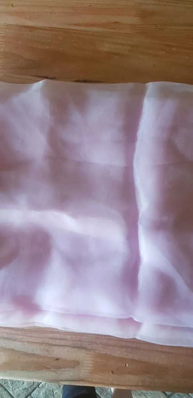 S671 Drapes - Pink Organza