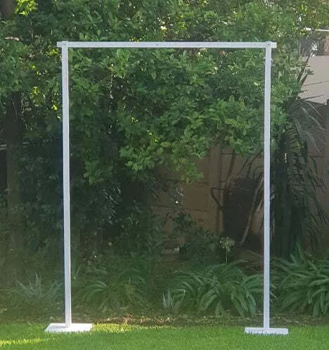 S1285 White Drape Stand - 2m High