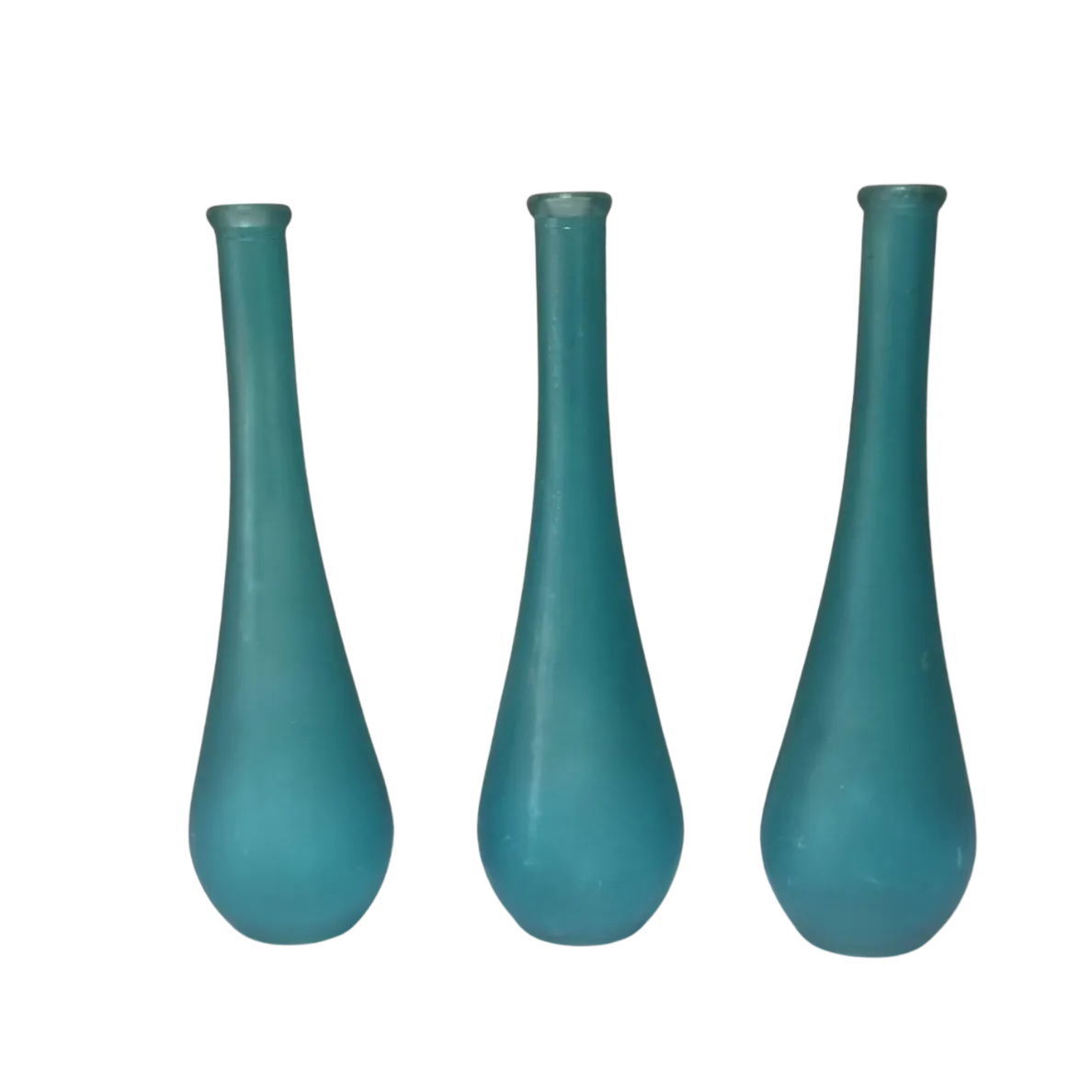 DT1405 Sea Green Bottles - Set of 3 - 27cm High