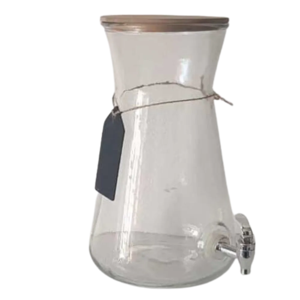 S1066 Glass Beverage Dispenser - 4 Litre