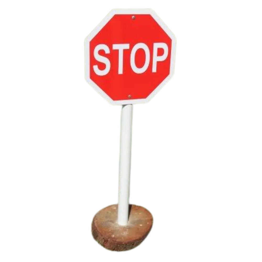 S113 STOP Sign - 1m H