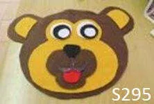 S295 Stump Bear Cushions - 30cm Diameter