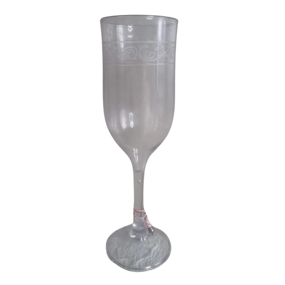 S1915 Plastic Champagne glass - 20cm High