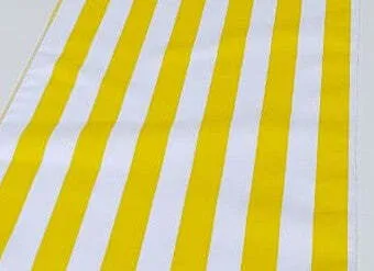 S1563 Runner - Yellow & White Stripe - 2m Long