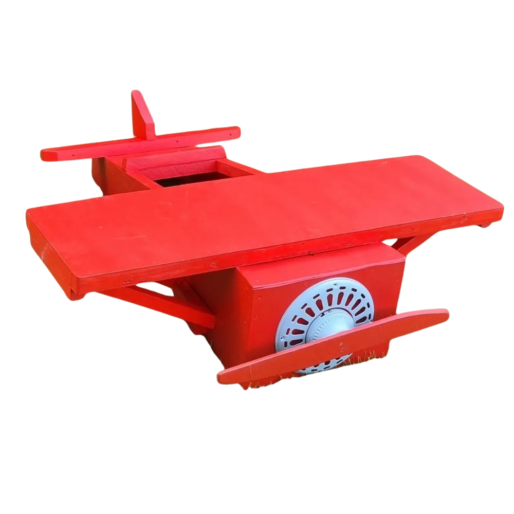 S1904 Red Plane 1.35m Long