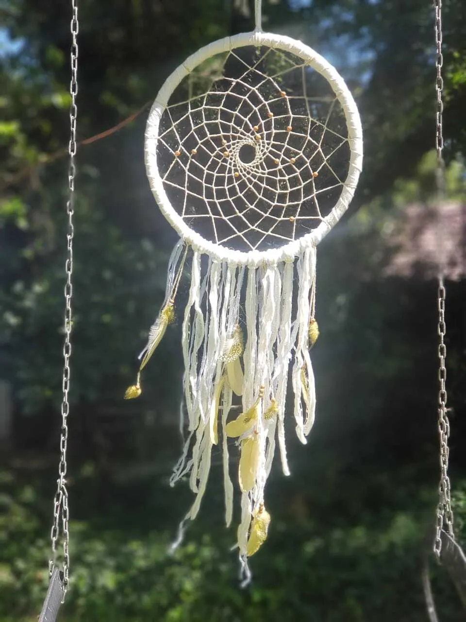 S912 Beige Dreamcatcher