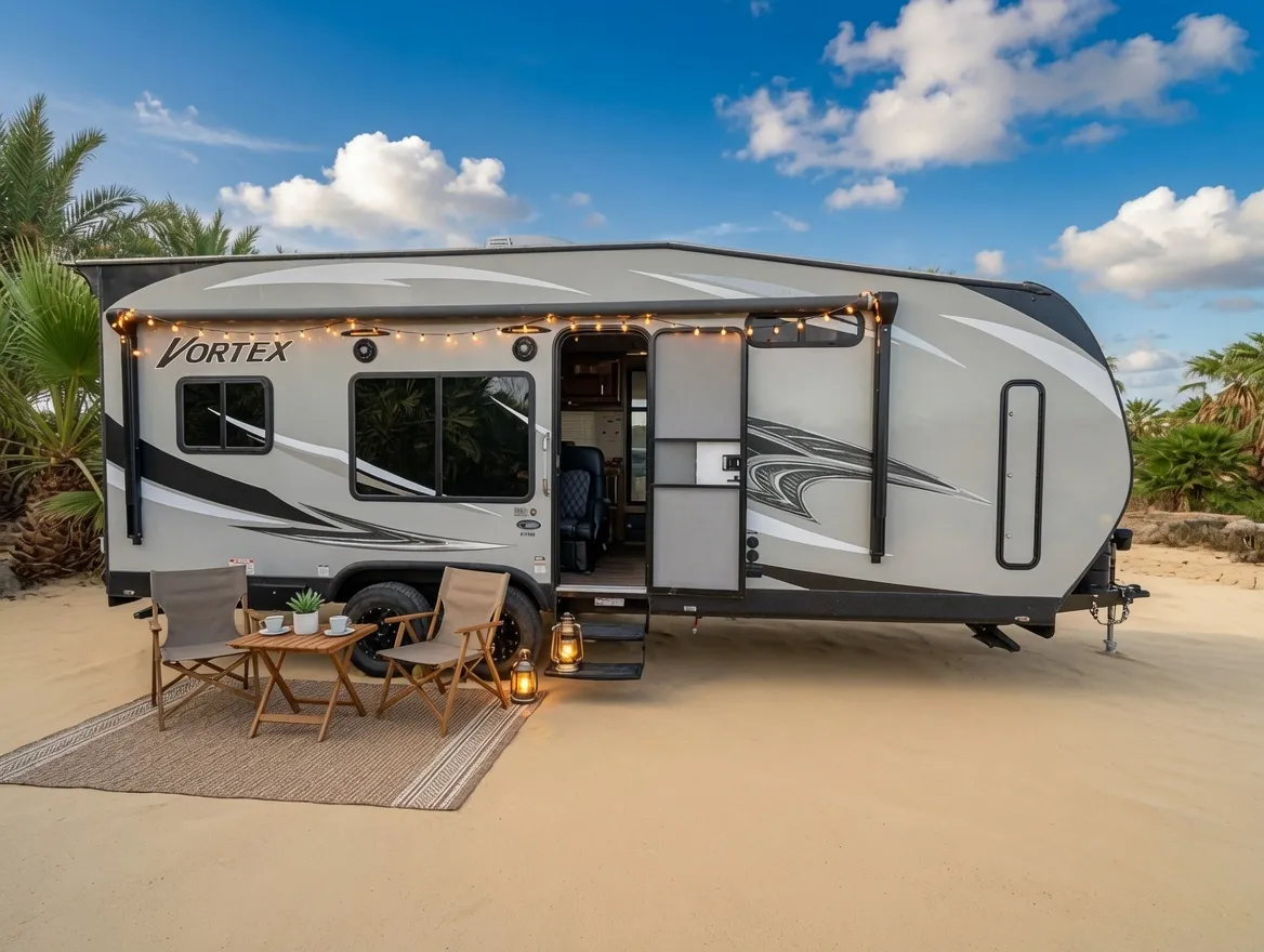 2113-V Vortex Premium Toy Hauler 28'